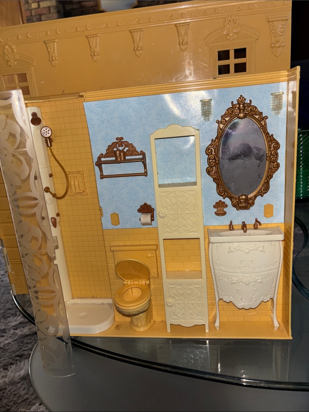VERY RARE Bratz World Folding Doll House Mansion - Picture 6 of 11